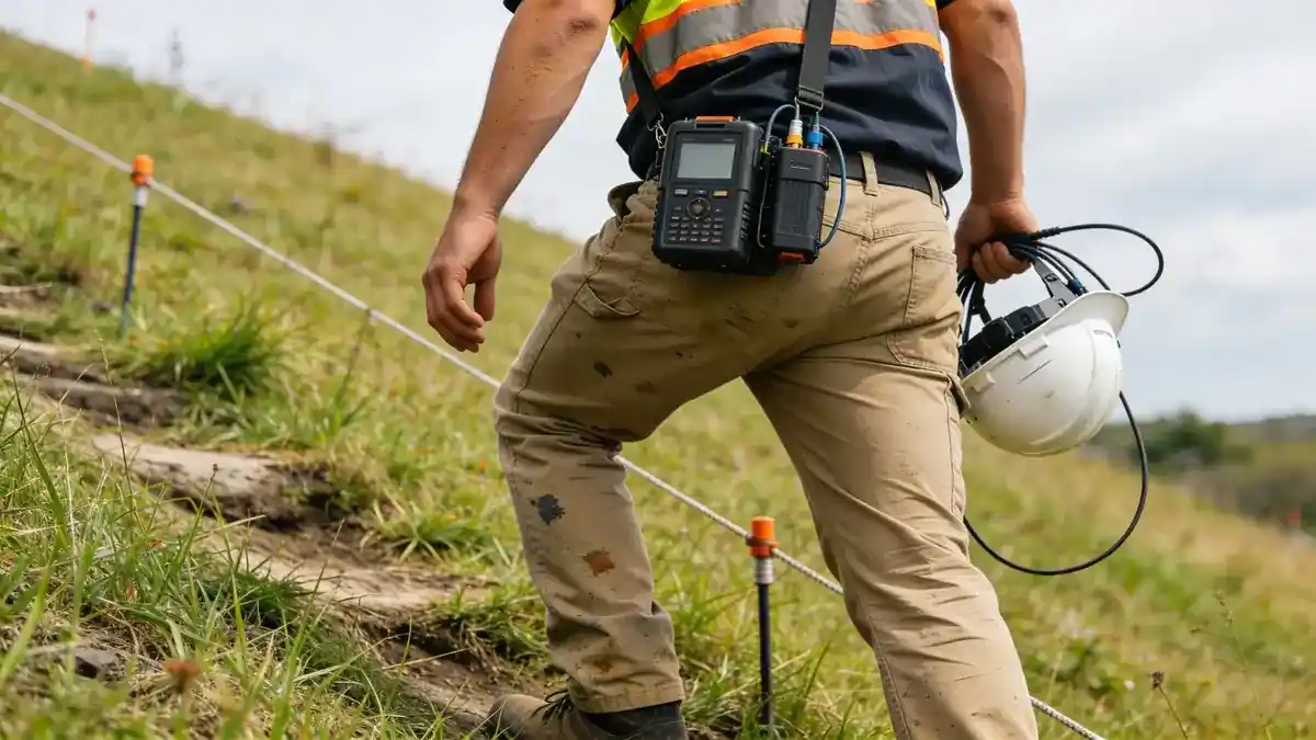 Geotechnical work in New Zealand